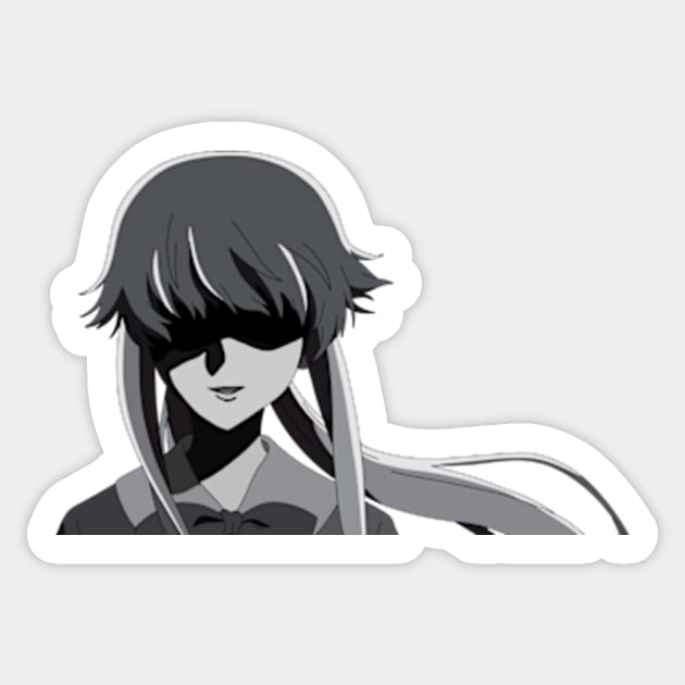 BW Dark Yuno Sticker by katelin1